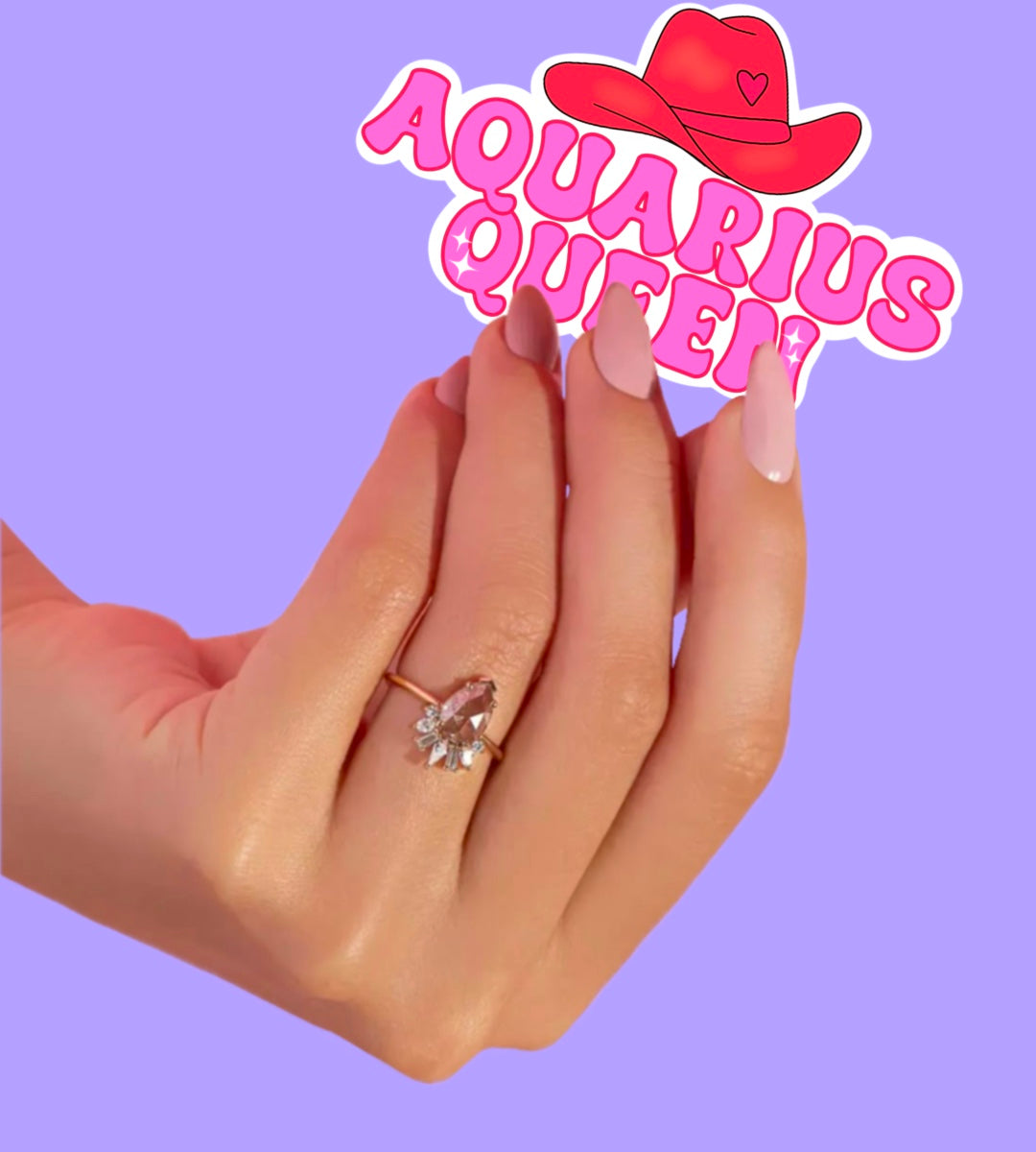 Aquarius Queen stickers by Maraillustrations