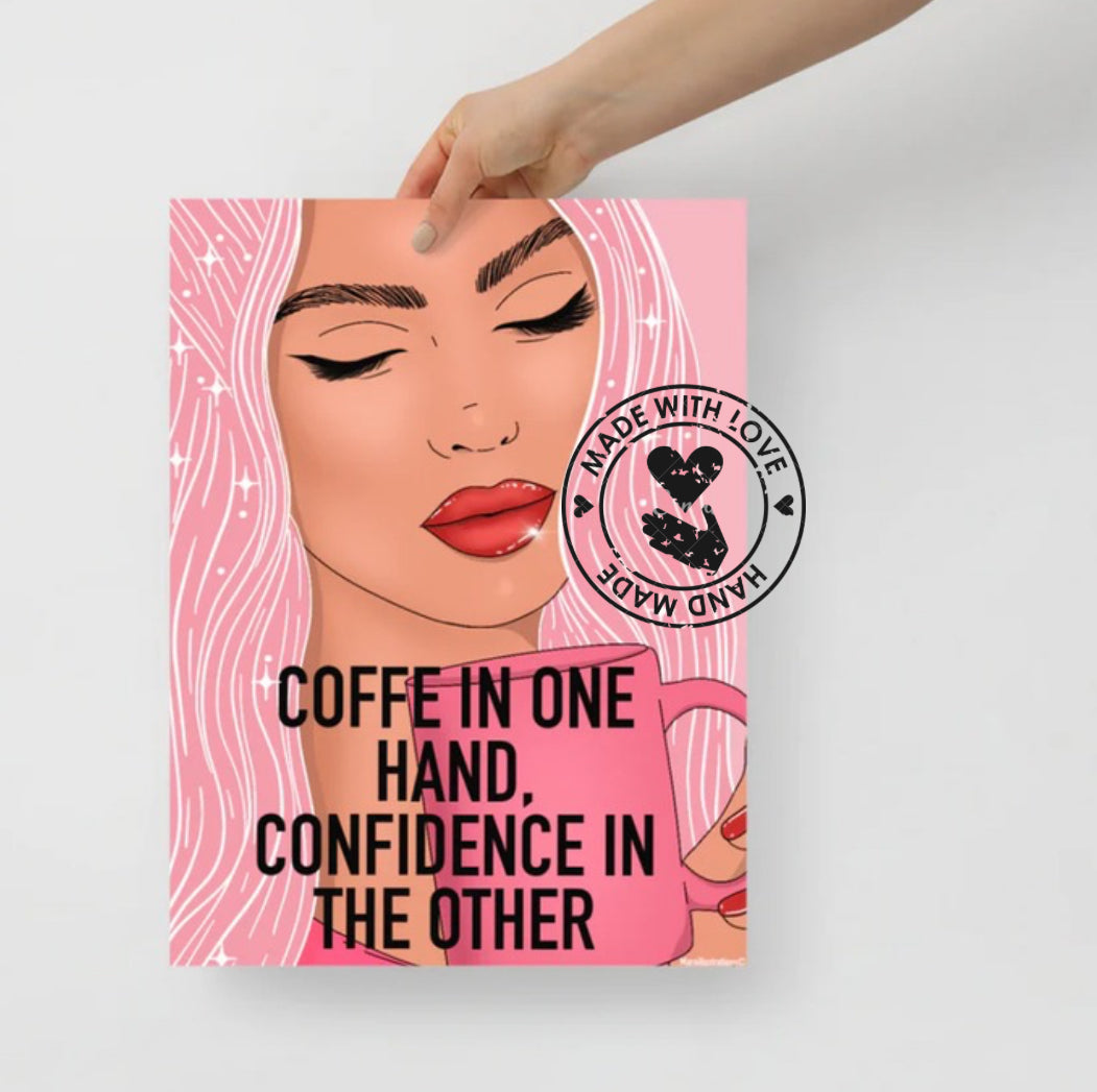 "Coffee" Poster by Maraillustrations