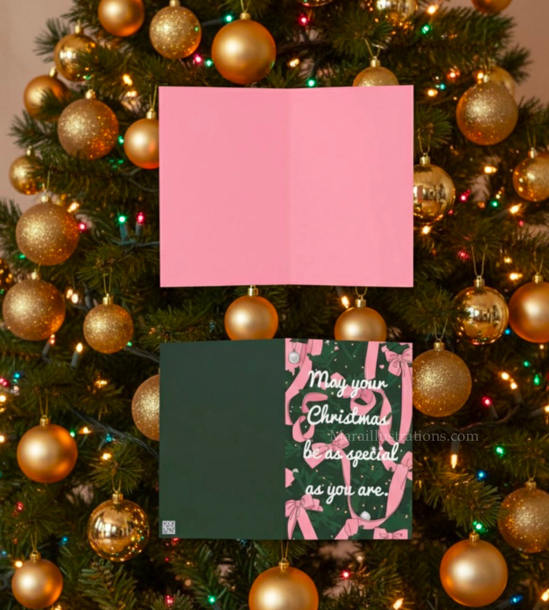 ‘‘Special as you are”Greeting card by Maraillustrations