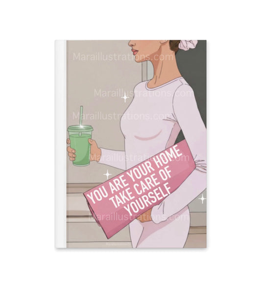 “You are”Hardcover journal matte by Maraillustrations